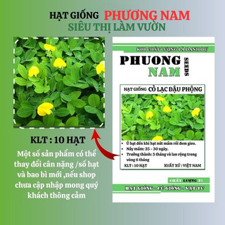 10 Hạt - Hạt Giống Cỏ Lạc Đậu Phộng Phương Nam