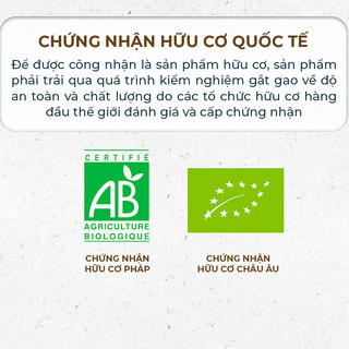 Hạt lúa mạch ngọc trai hữu cơ Markal 500g