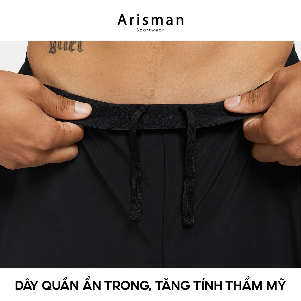 Quần Short Thể Thao Nam ARM, Quần Cạp Chun COOLFAST có dây rút Tập Gym, Chạy Bộ Thoải Mái