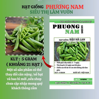 5 Gram - Hạt Giống Đậu Hà Lan Bụi Lùn Phương Nam