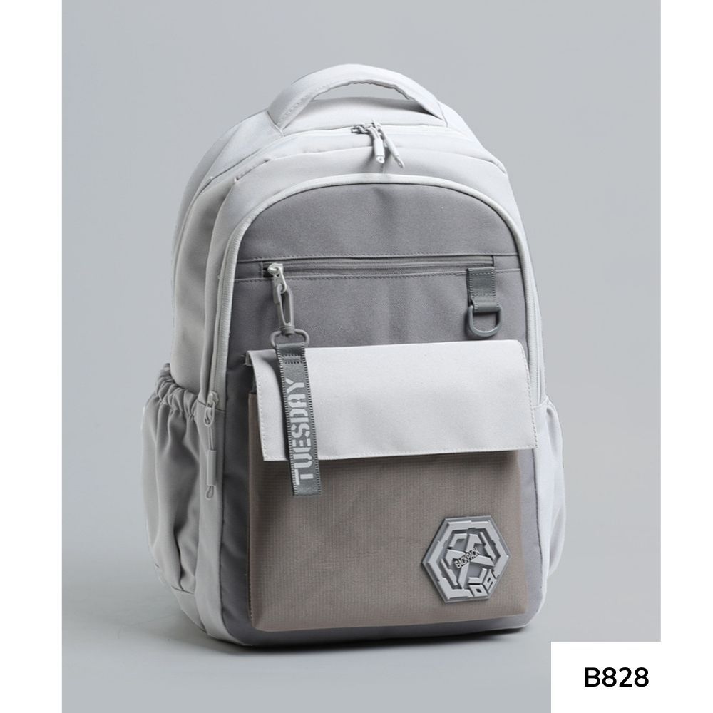 Balo đi học phong cách unisex ulzzang phối màu nhiều ngăn cho học sinh , sinh viên B828 gagastore