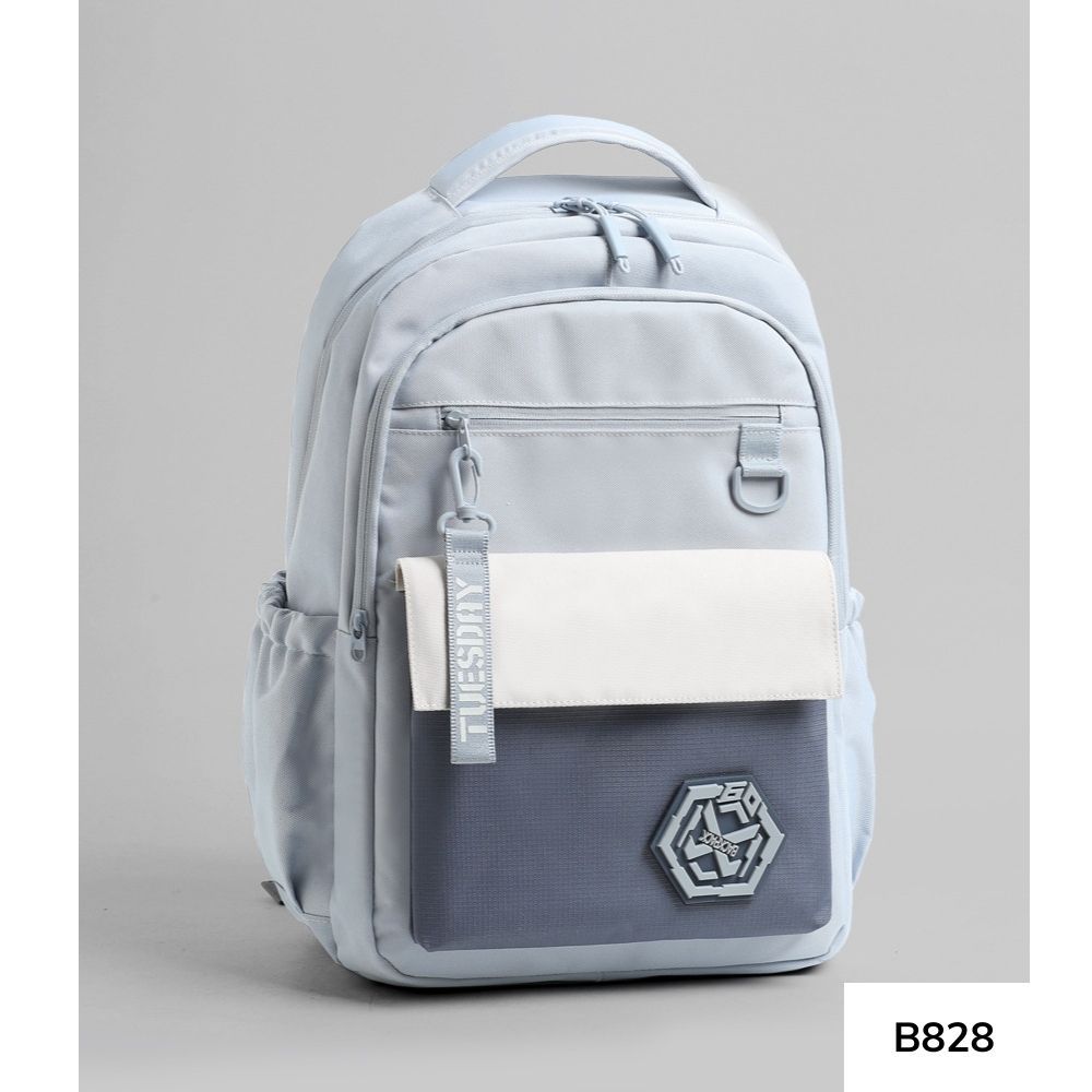 Balo đi học phong cách unisex ulzzang phối màu nhiều ngăn cho học sinh , sinh viên B828 gagastore