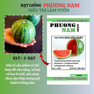 5h - Hạt Giống Dưa Hấu Baby F1 Phương Nam