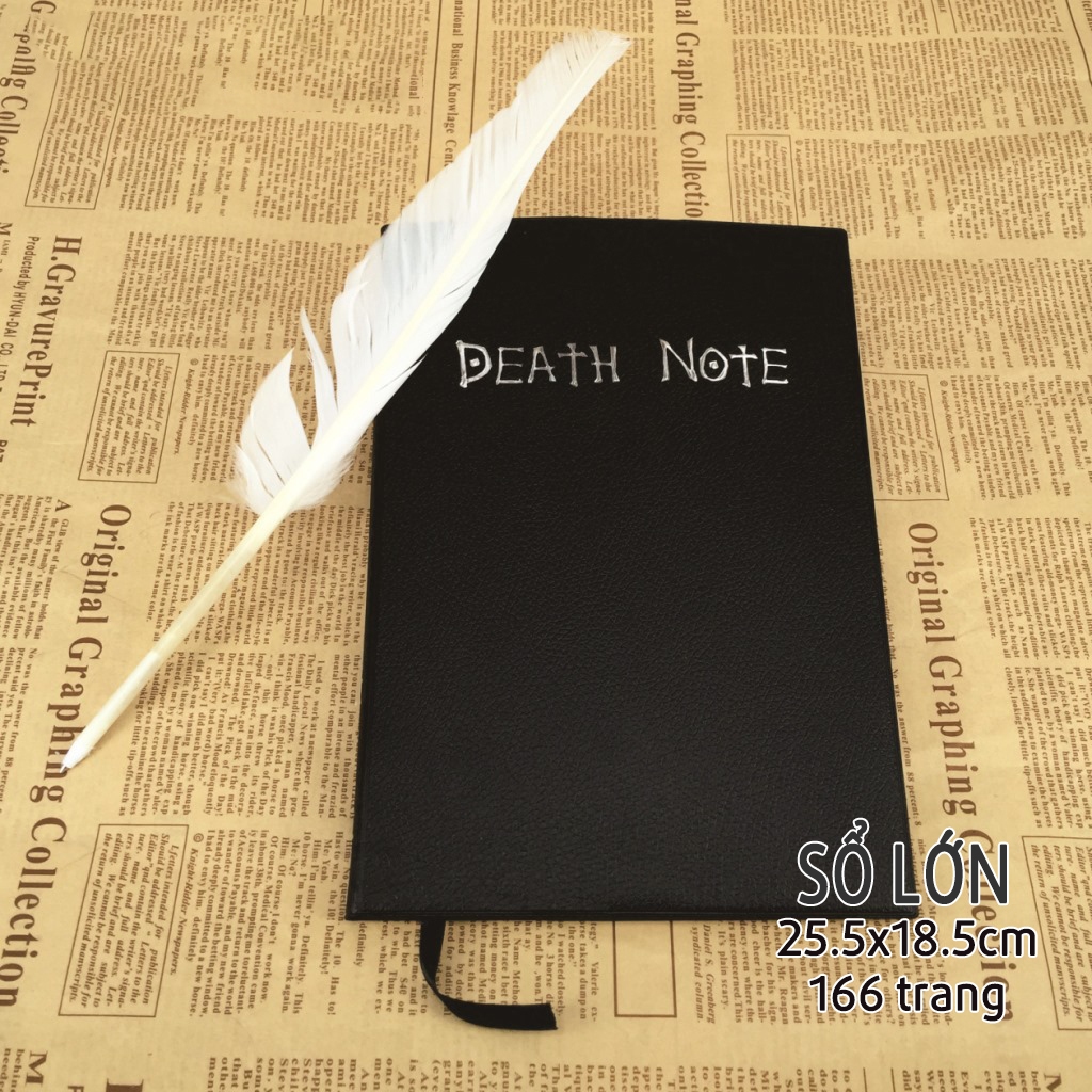 Bán Lẻ Đạo Cụ Death Note - Sổ tay Death Note - Quyển sổ Thiên Mệnh ...