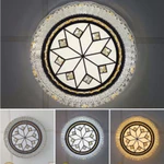 [ĐÈN ỐP LED PHI 50] Đèn ốp trần pha lê hiện đại khung hợp kim ánh sáng thay đổi 3 chế độ màu trang trí nội ngoại thất — ảnh 2
