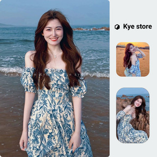 Váy dáng dài KYE Bora dress đi biển
