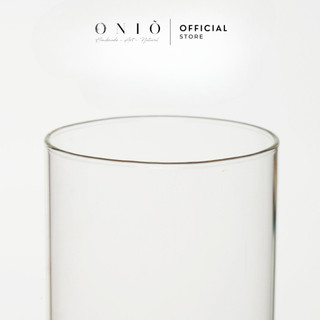 Hũ Thủy Tinh Tròn Nắp Gỗ Bần ONIÕ, Kích Thước 200x80mm, Dung Tích 850ml Tiện Dụng, Đa Năng. HNB-01