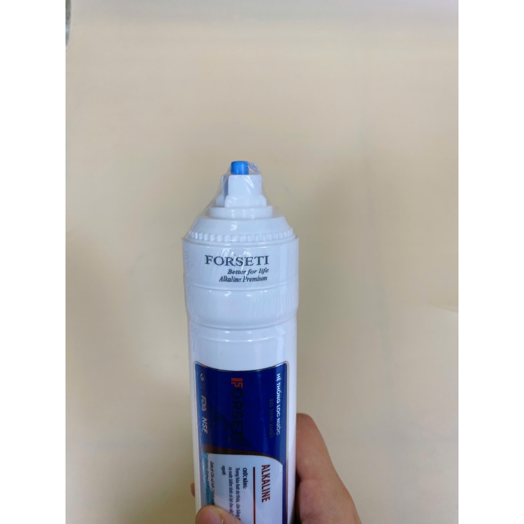 Lõi Chức Năng Alkaline FORSETI Giúp Trung Hoà Axit Dư, Cân Bằng Độ pH Và Tạo Nước Trung Tính Đến Kiềm Tính