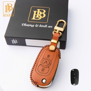 Bao Da Chìa Khoá Ô Tô VINFAST Fadil - Chất Da Bò Cao Cấp- Bảo Hành 2 Năm Về Da Boabay