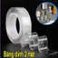 {SIÊU DÍNH} Băng Dính 2 Mặt Trong Suốt Siêu Dính, Băng Keo Đa Năng
