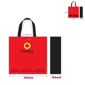 Túi shopping brand Papaya all size Việt Nam. TV1
