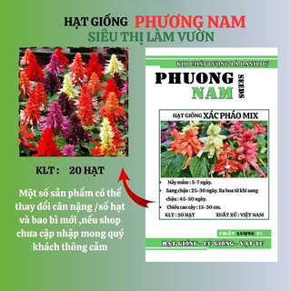 20 Hạt - Hạt Giống Hoa Xác Pháo Mix Phương Nam