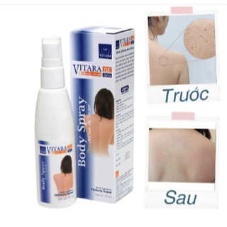 Xịt Mụn Lưng, Cánh Tay, Ngực Và Cổ Thái lan VITARA SE Body Acne Spray Giảm Thâm 50ml - CÔ THƯ MARKET