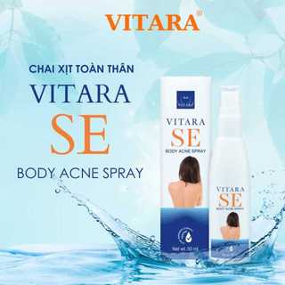 Xịt Mụn Lưng, Cánh Tay, Ngực Và Cổ Thái lan VITARA SE Body Acne Spray Giảm Thâm 50ml - CÔ THƯ MARKET
