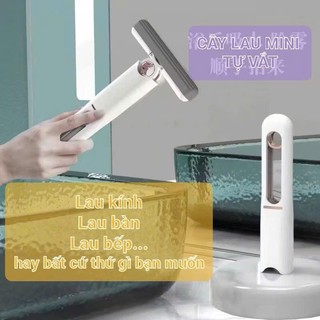 Cây Lau Bàn Bếp Tự Vắt Mini - Sạch Sẽ, Hiện Đại, Tự Vắt Thông Minh