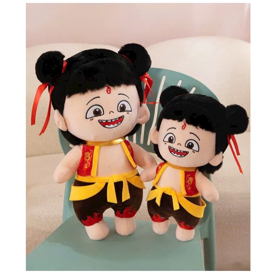 Gấu bông natra quần chun dễ thương nhồi bông Natra ma đồng giáng thế quà tặng cho bé