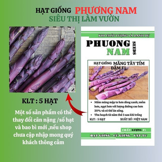 5h - Hạt Giống Măng Tây Tím F1 Phương Nam