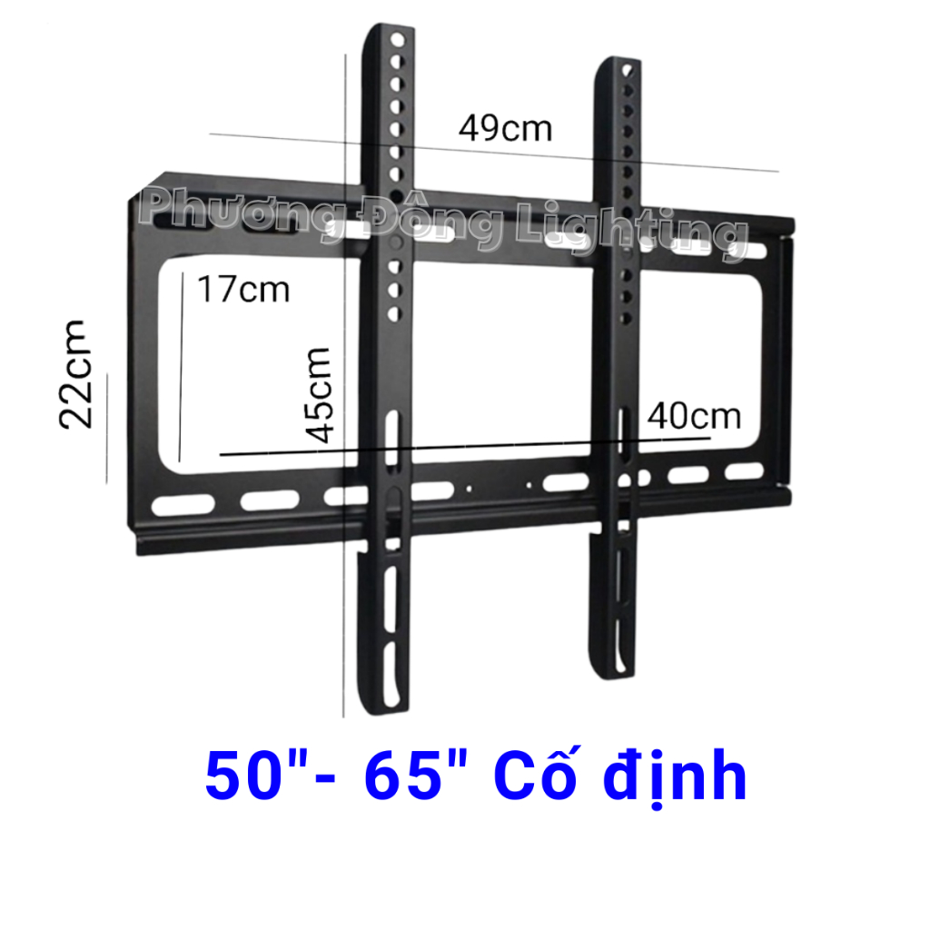 GIÁ TREO (KHUNG TREO) TIVI CỐ ĐỊNH (SÁT TƯỜNG) TỪ 24 - 65 INCH