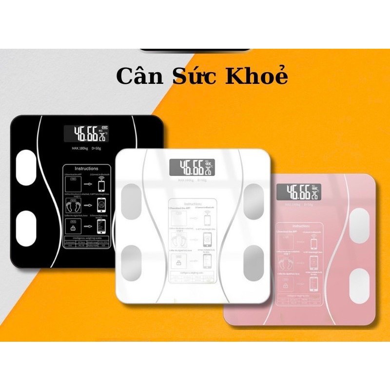 Cân Điện Tử Sức Khỏe Supdry Kết Nối Bluetooth Phân Tích Chỉ Số Cơ Thể (QT)