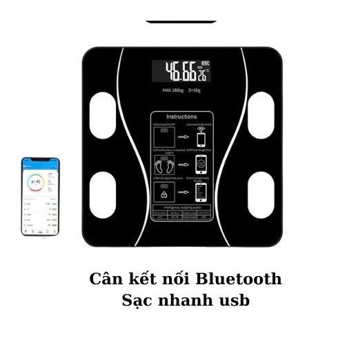 Cân Điện Tử Sức Khỏe Supdry Kết Nối Bluetooth Phân Tích Chỉ Số Cơ Thể (QT)