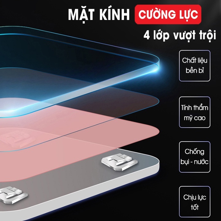 Cân Điện Tử Sức Khỏe Supdry Kết Nối Bluetooth Phân Tích Chỉ Số Cơ Thể (QT)