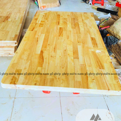 mặt bàn bo góc gỗ ghép thanh tự nhiên không thấm nước dày 18mm | BigBuy360 - bigbuy360.vn