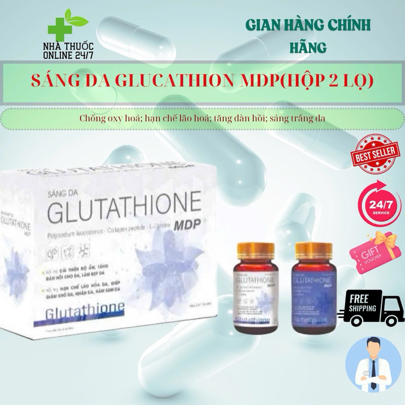 paula's choice vitamin c with glutathione ✓[ chính hãng] Viên uống trắng đẹp da Glutathione(2 lọ*30 viên)