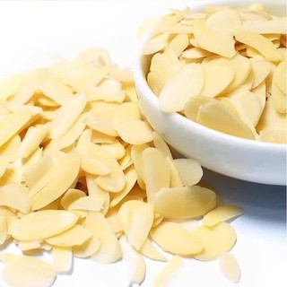 350gr Hạnh nhân lát sấy chín ăn liền,giòn,béo,tan trong miệng,chứa nhiều dinh dưỡng.