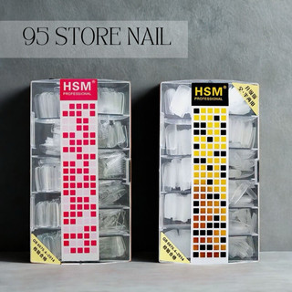 Móng úp nhám HSM đủ phom - móng giả làm nail chuẩn phom