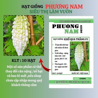 10 Hạt - Hạt Giống Khổ Qua Trắng Phương Nam
