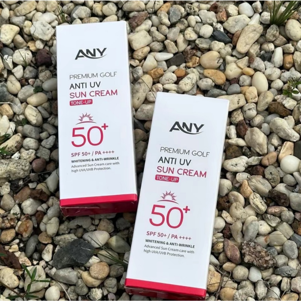Combo 2 Kem Chống Nắng Any Hàn Quốc 60ml Premium Golf Anti UV SPF 50+ ( Nâng tông, trắng da, không bết)..