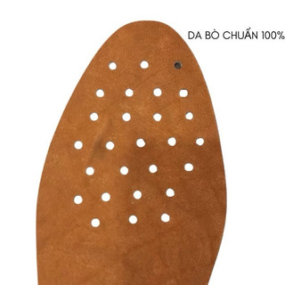 Lót giày da bò thật 100% khử mùi hôi chân