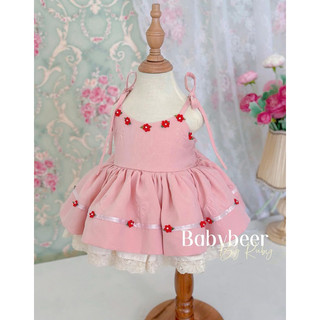 VÁY FLOWERS AND BOWS-Chính chủ-thiết kế độc quyền