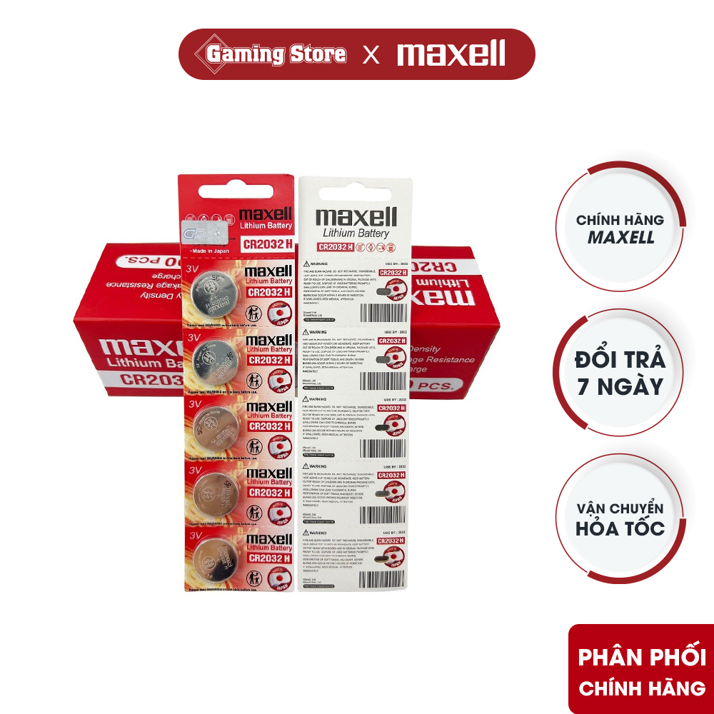 Pin CMOS Maxell CR2032 3v - Hàng Chính Hãng | Shopee Việt Nam