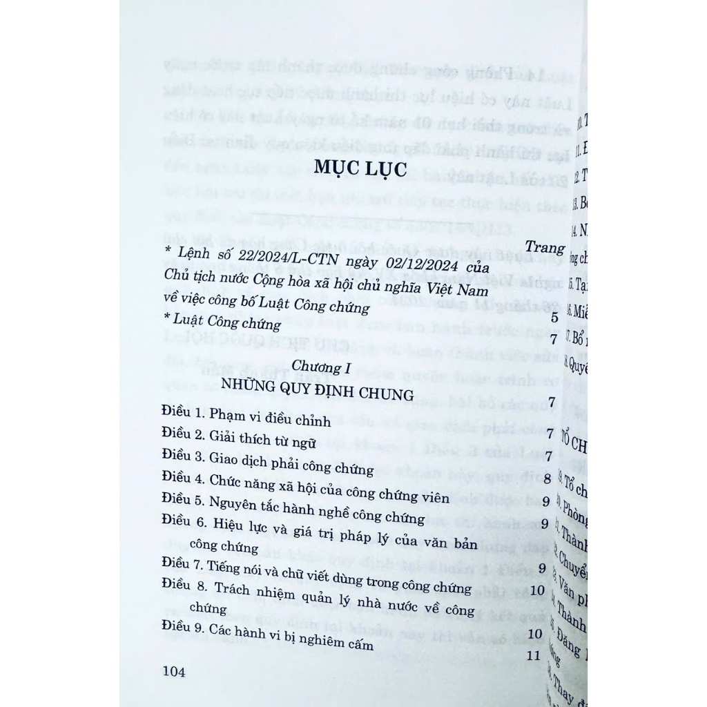 Ảnh Sách - Luật Công Chứng Năm 2024 (NXB CTQGST) 3