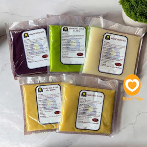 Nhân Bánh Trung Thu Sên Sẵn Phú Thương 1Kg (Nhân đậu xanh, khoai môn, lá dứa, sầu riêng,..)