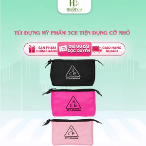 Túi Đựng Mỹ Phẩm 3.C*E Tiện Dụng Cỡ Nhỏ 18 x 11.5 x 9cm