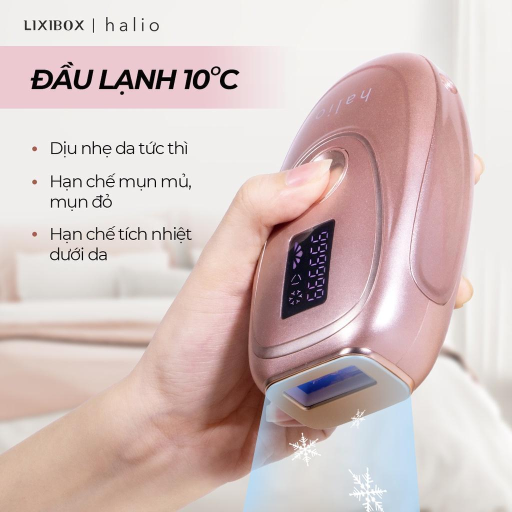 Máy Triệt Lông Lạnh Cá Nhân Halio IPL Cooling Hair Removal Device - Bảo hành chính hãng 24 tháng