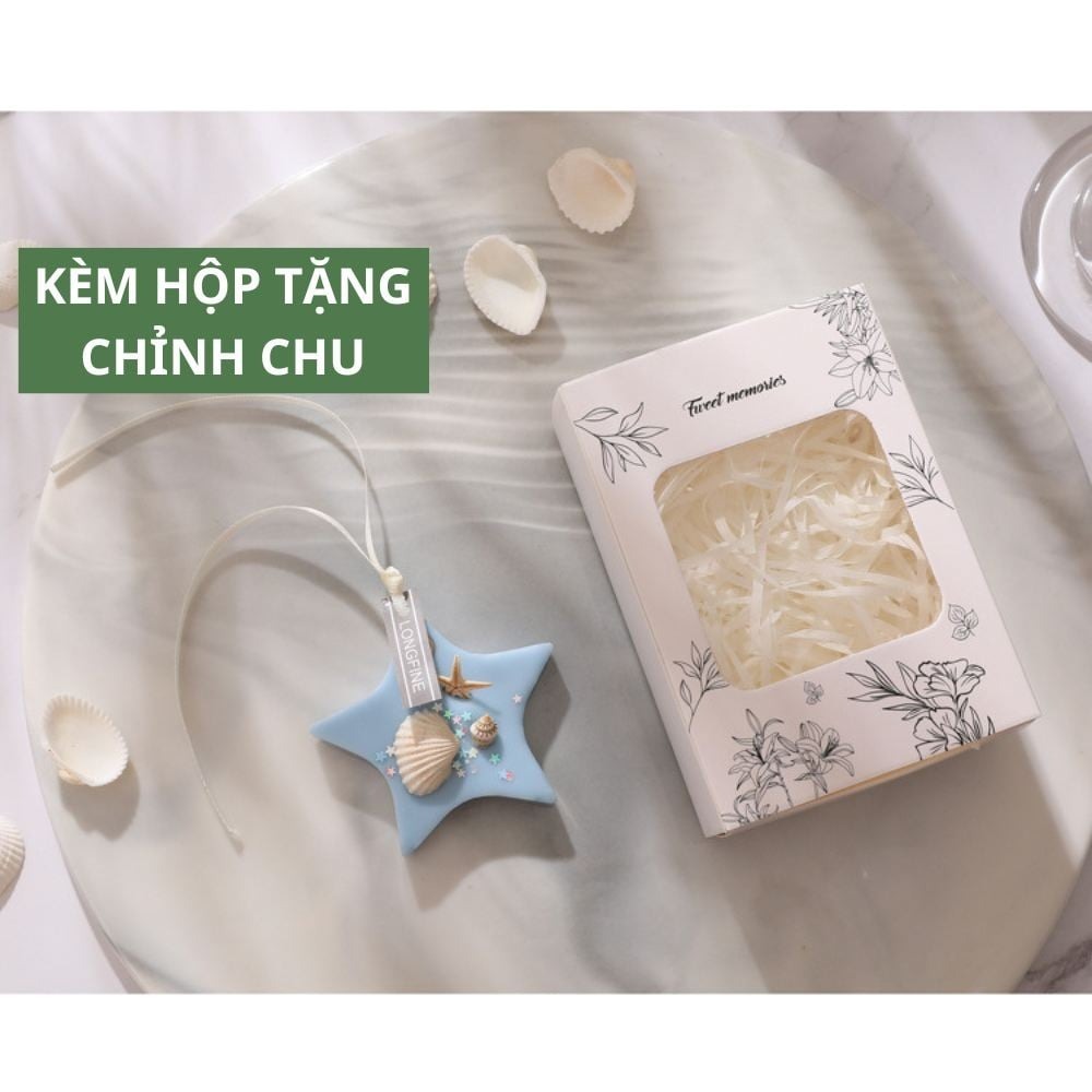 Sáp Thơm Khử Mùi Hình Sao Biển Varomas Trang Trí Vỏ Ốc Dùng Treo Tủ Quần Áo Khử Mùi Không Khí Thơm Phòng ST28