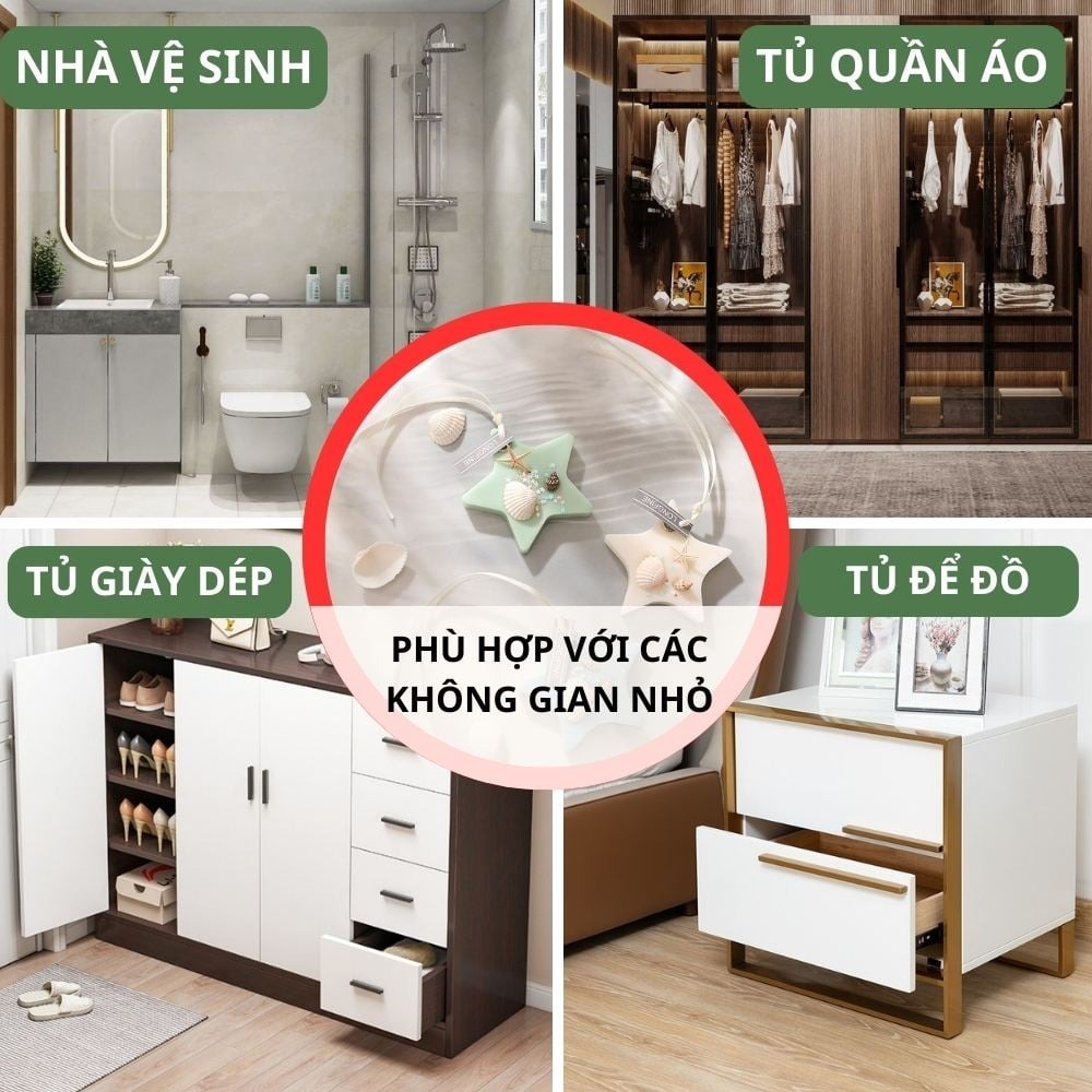 Sáp Thơm Khử Mùi Hình Sao Biển Varomas Trang Trí Vỏ Ốc Dùng Treo Tủ Quần Áo Khử Mùi Không Khí Thơm Phòng ST28