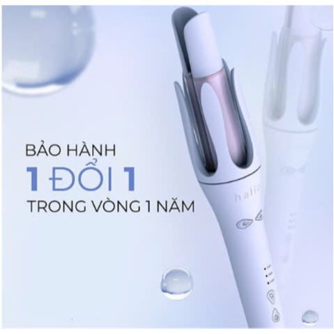 Máy uốn tóc tự xoay Halio instaCurl Premium Automatic Hair Styler - Bảo hành chính hãng 24 tháng
