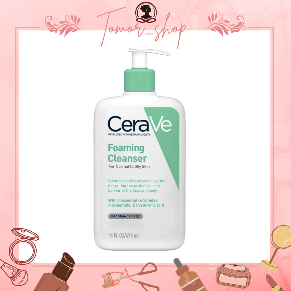Sữa rửa mặt giúp làm sạch sâu dành cho da dầu Mụn, Khô, Nhạy Cảm Cerave ...