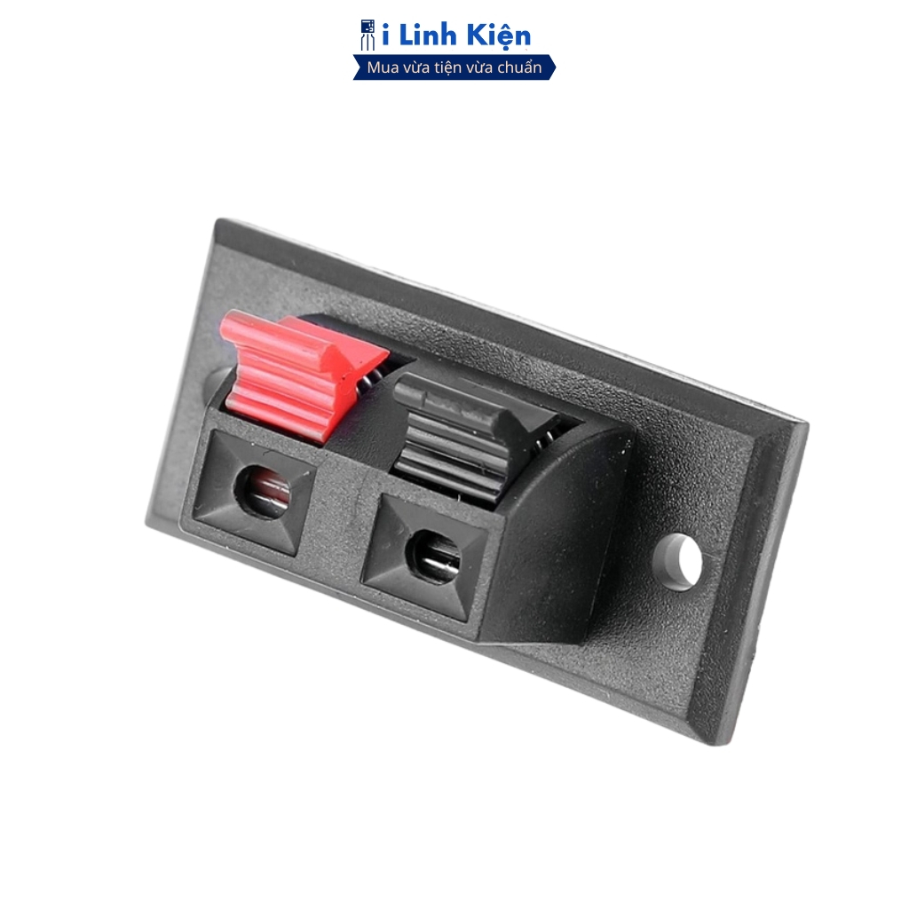 Trạm Loa Đầu Nối Dây Loa, Trạm Kẹp Loa, Jack Kẹp Dây Loa 2P 4P Chính Hãng ILinhkien