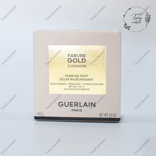 Phấn Nước Guerlain Parure Gold Cushion SPF 40 - PA+++ (00C ROSY)| Dưỡng Da Rạng Rỡ, Lâu Trôi
