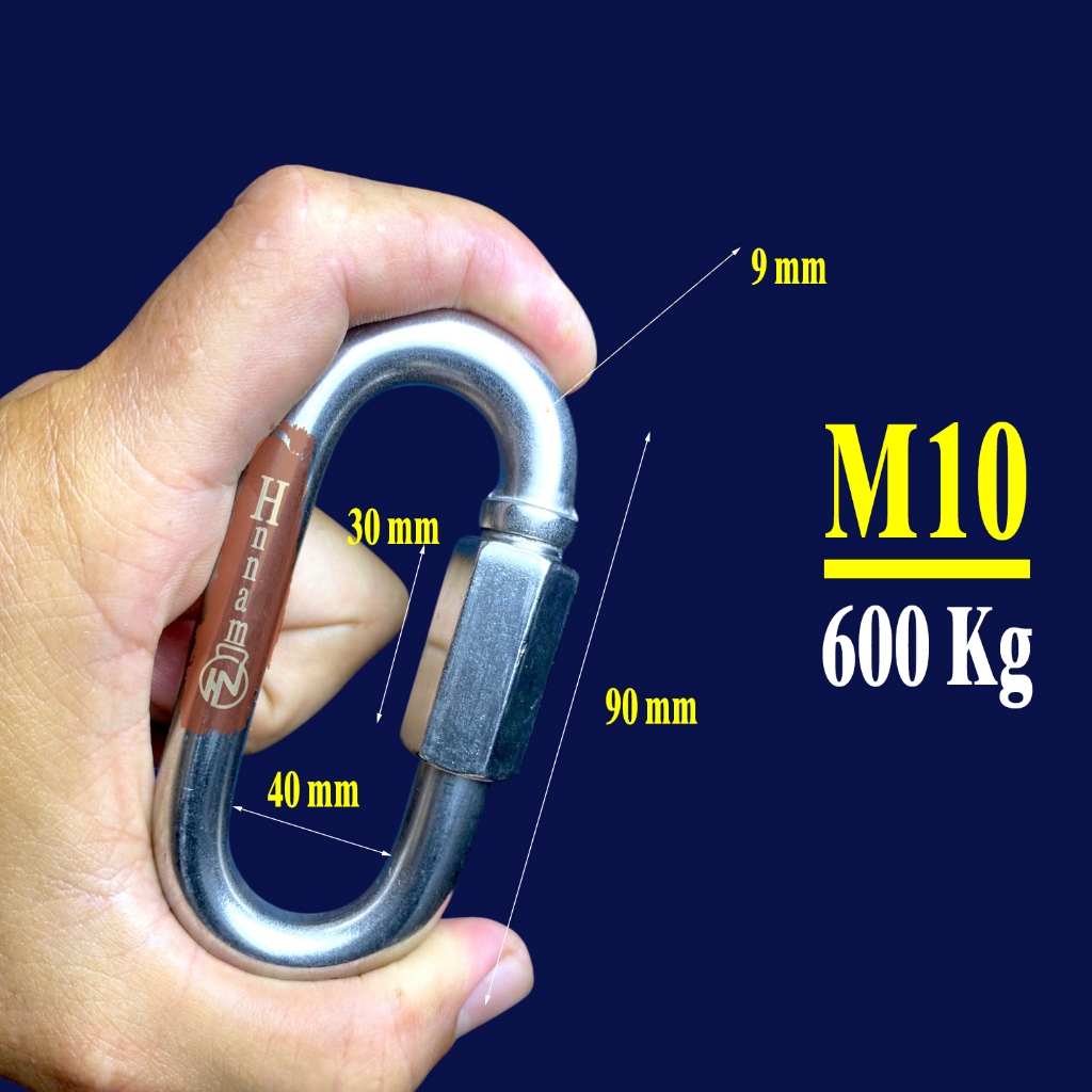 Móc Khóa Xích Nối Chữ D Inox 304 | M10 | | Shopee Việt Nam