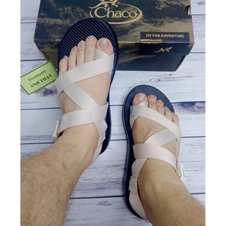 Dép Xăng Đan Xỏ Ngón Nam Nữ Chaco Quai Dù Mã D65