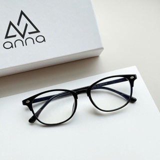 Gọng kính thời trang nam nữ ANNA chất liệu nhựa cao cấp dáng oval unisex cá tính OL 27087