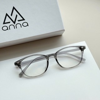 Gọng kính thời trang nam nữ ANNA chất liệu nhựa cao cấp dáng oval unisex cá tính OL 27087