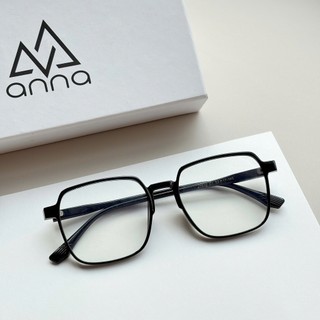 Kính mắt thời trang ANNA dáng vuông mắt to thời trang cá tính chất liệu nhựa dẻo OL 27012