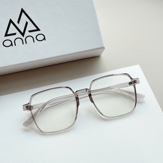 Kính mắt thời trang ANNA dáng vuông mắt to thời trang cá tính chất liệu nhựa dẻo OL 27012